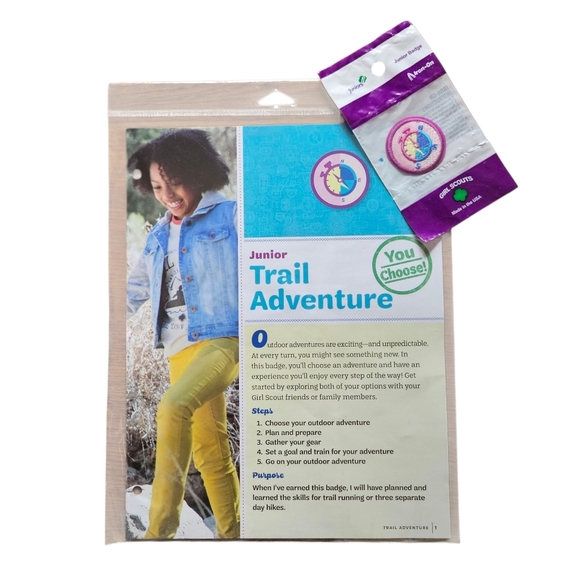 Junior badge requirement booklet and badge - Picture 1 of 4